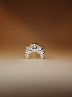 🥐 croissant stud silver925 piercing earring
