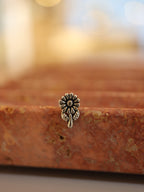 Sun flower stud surgical steel 316L earring