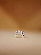 🥐 croissant stud silver925 piercing earring