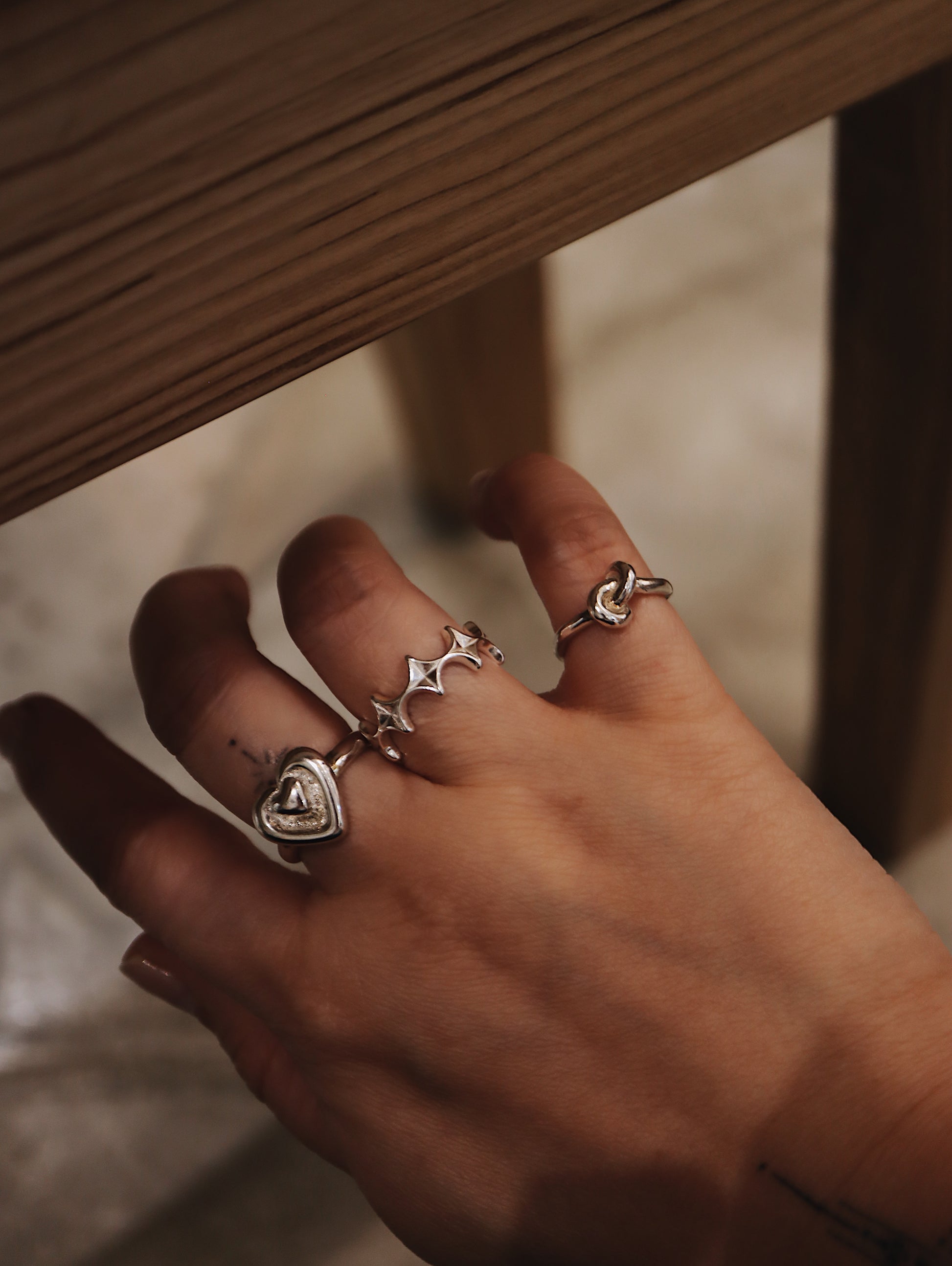 Knot silver925 ring (size 6)