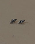 Bee stud 925 silver earrings