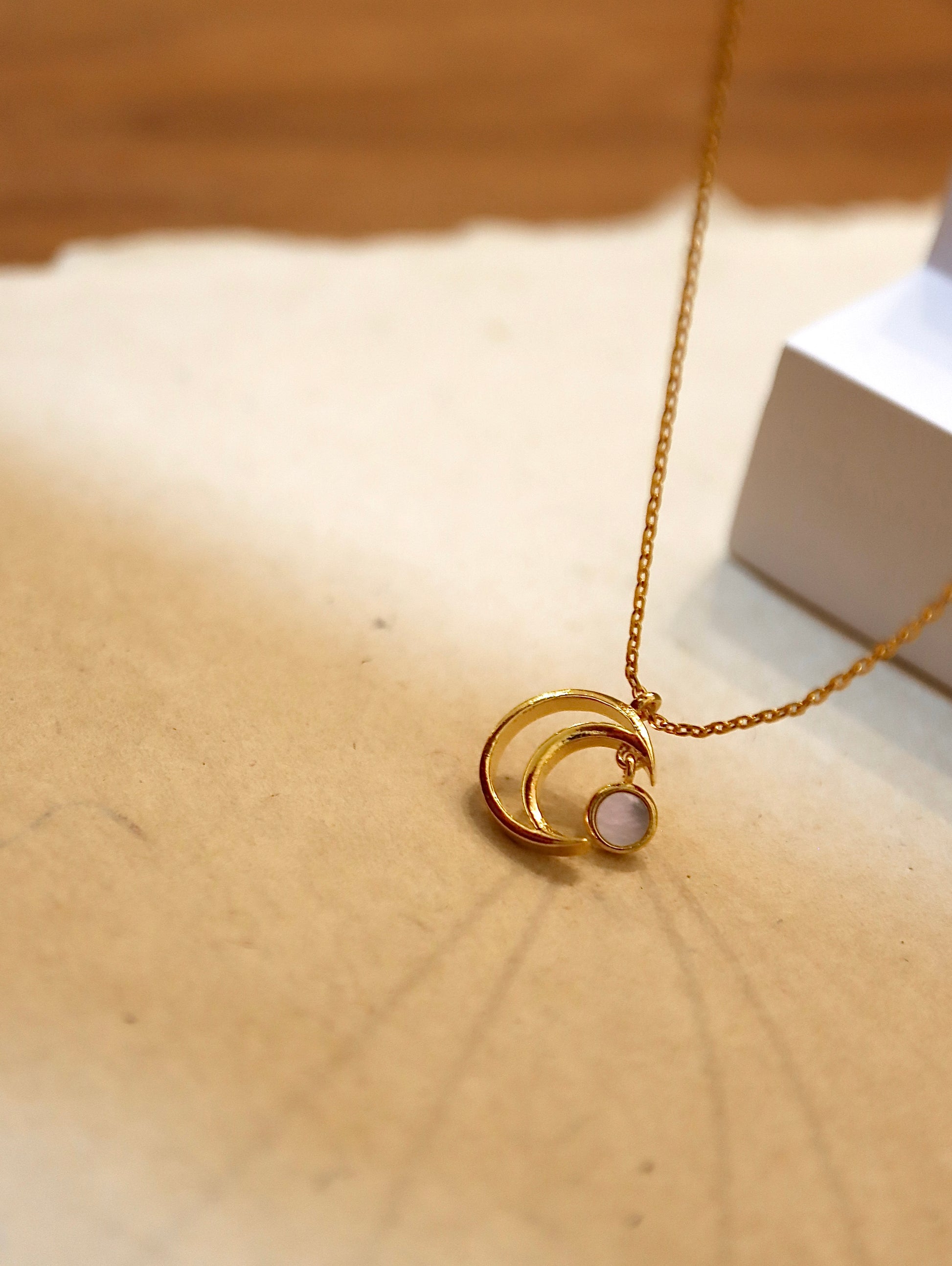 Crescent 🌙 moon necklace