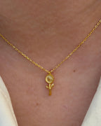 Sunflower necklace