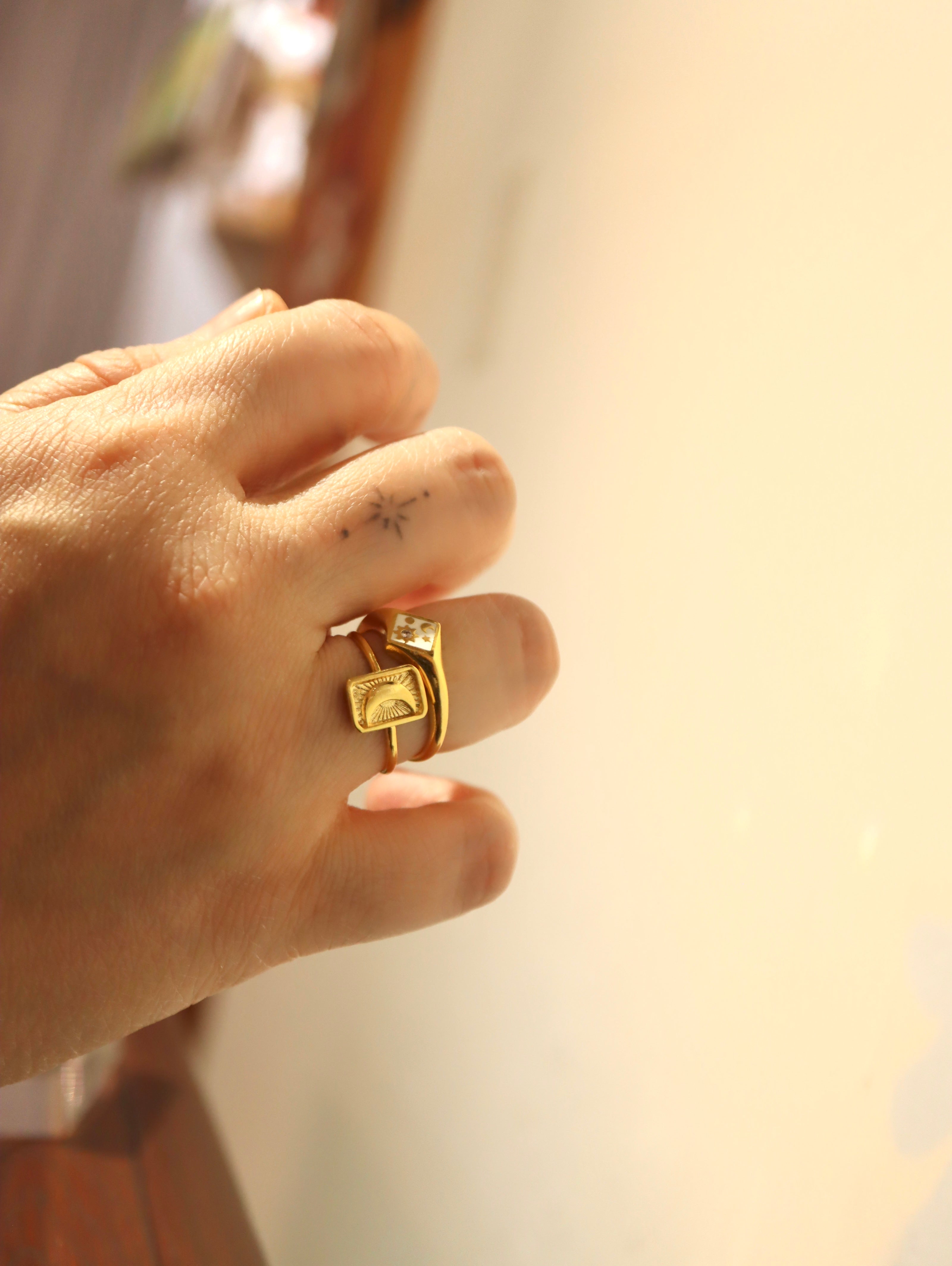 Luna Tarot Brass Ring