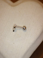 Rhombus Star Stud 925 Silver Earring piercing (1pc)