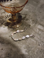Fresh water pearl 925 silver bracelet