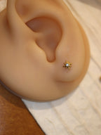 Astra stud surgical steel piercing (1pc)
