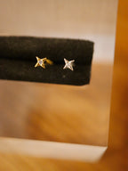 Mini sparkle s925 piercing stud earring (1pc)