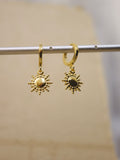 Drop Sun hoop ☀️ Earrings