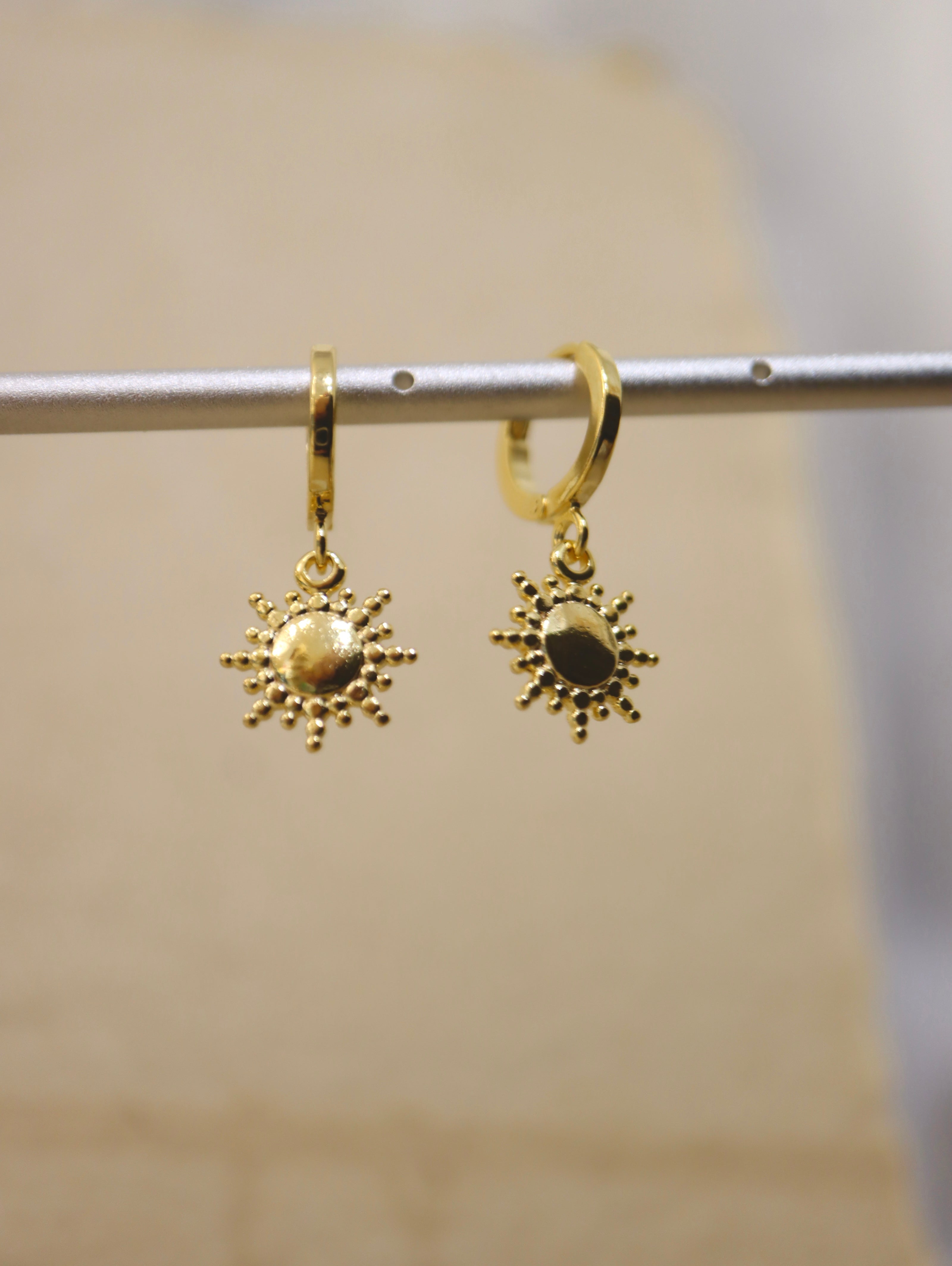 Drop Sun hoop ☀️ Earrings