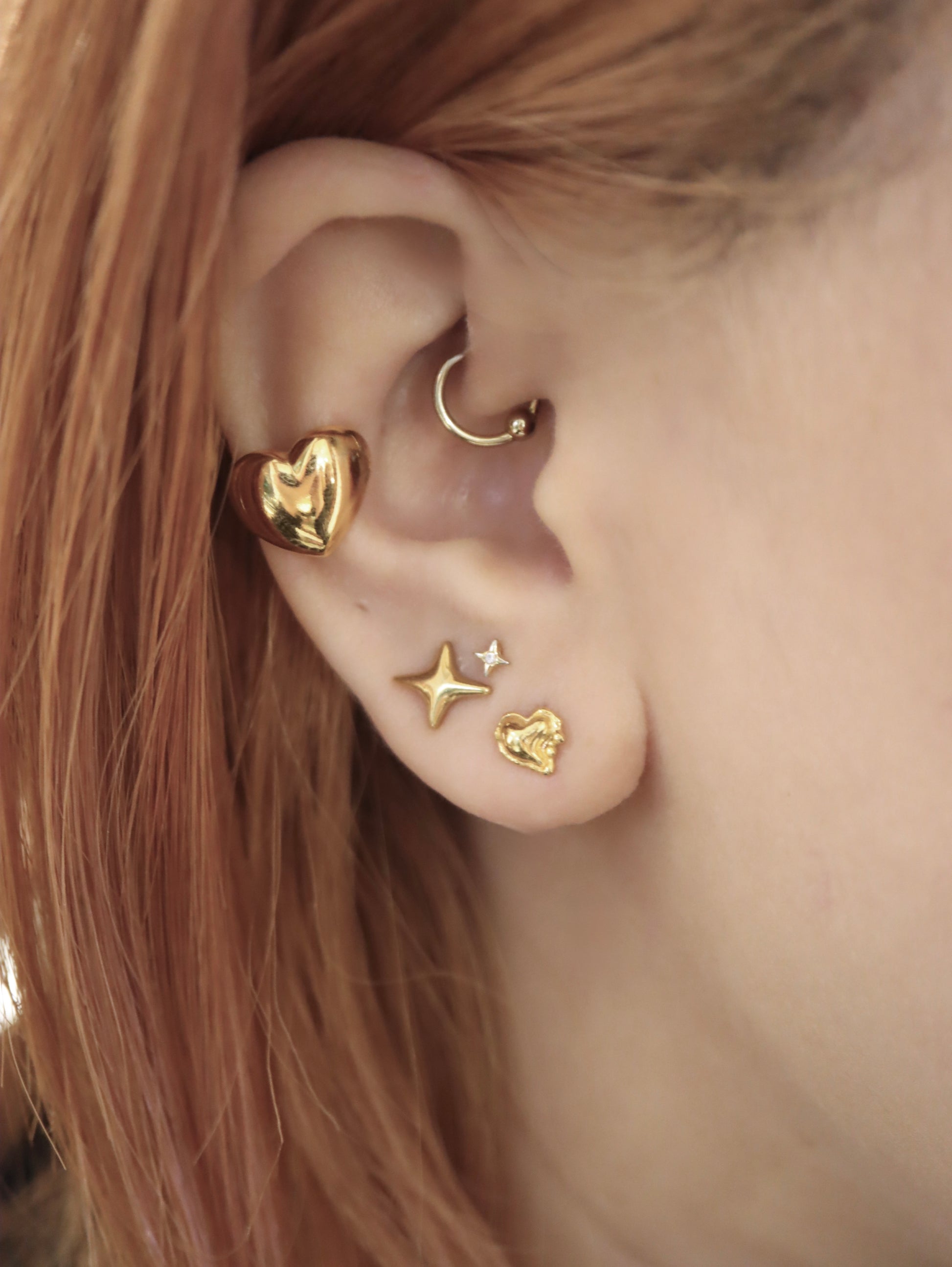Heart Shape Earcuff