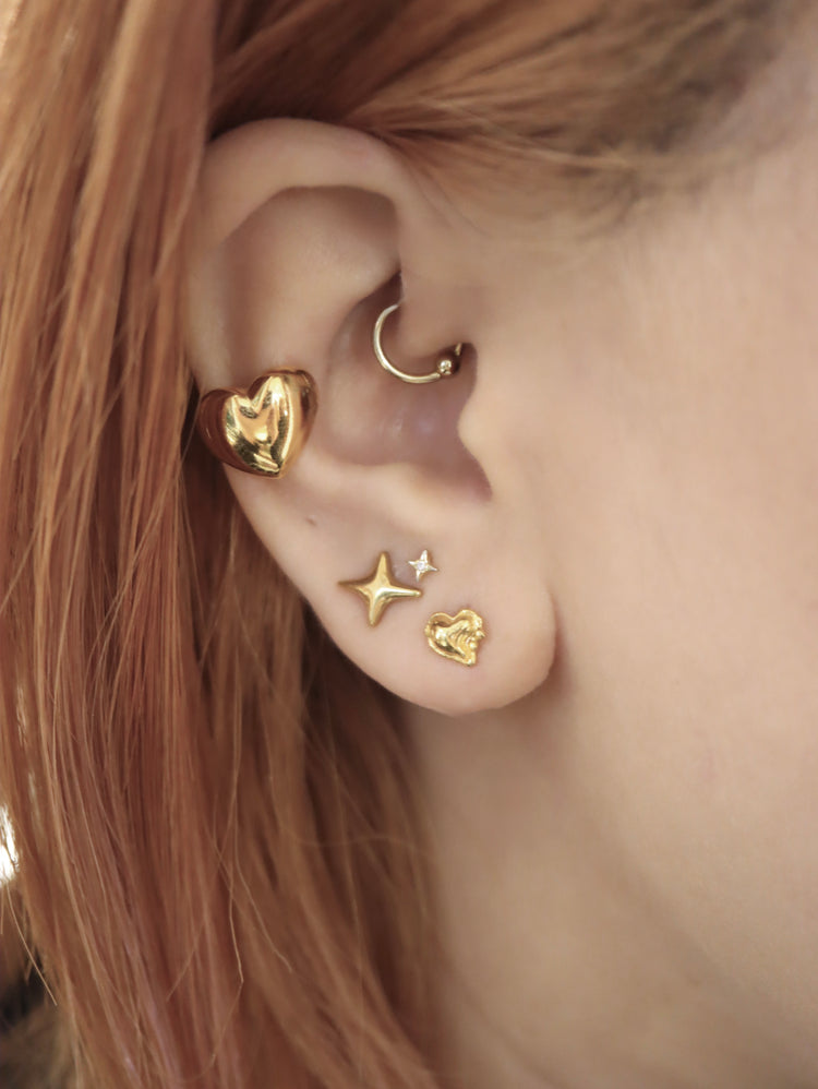 Heart Shape Earcuff