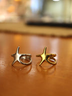 Starfish stainless steel open size ring