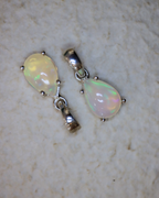 Ethiopian Opal Drop Pendant