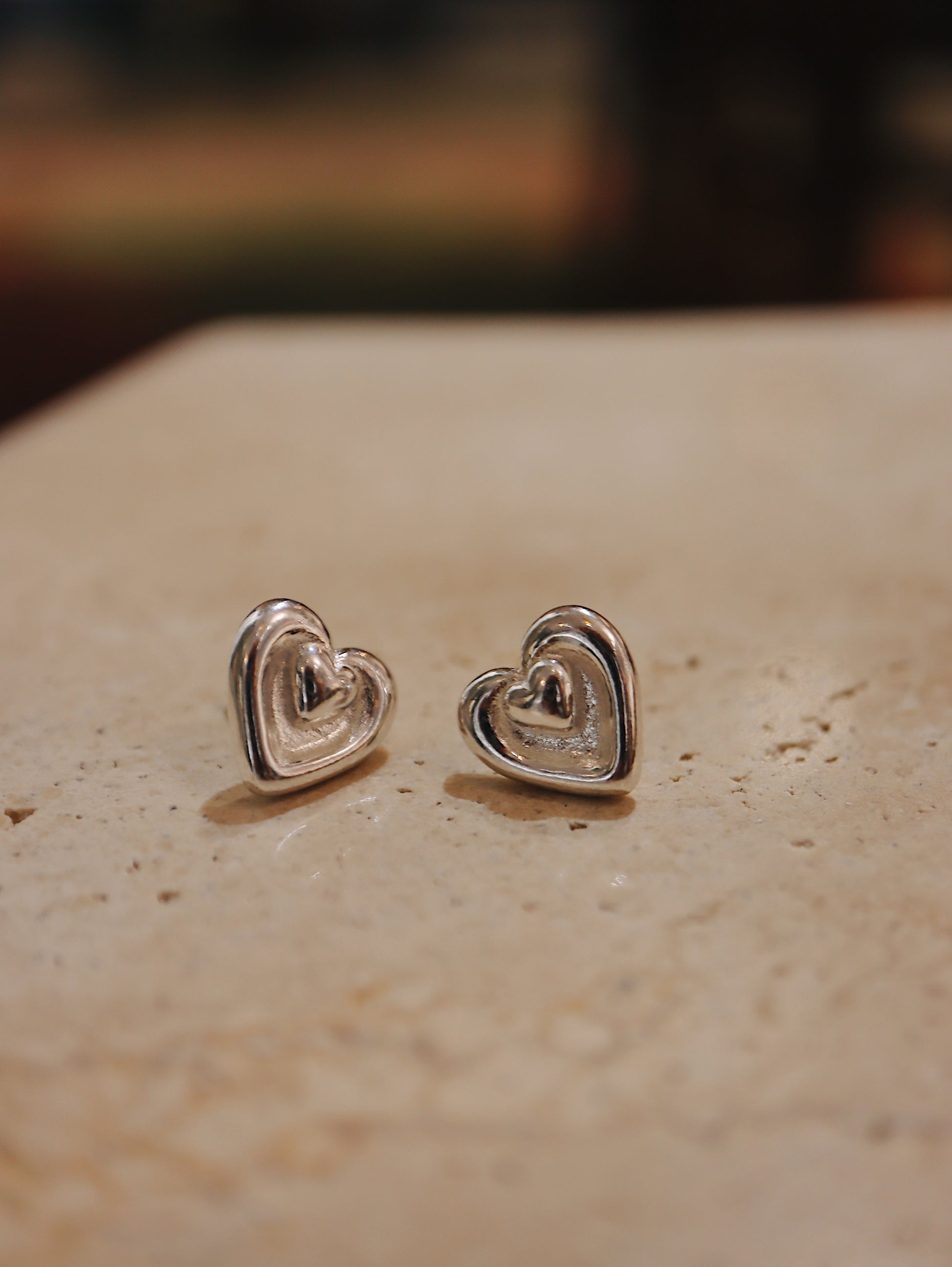 Eterna Heart Shape Silver925 earrings