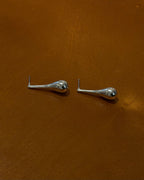 Drop waterdrop brass earrings
