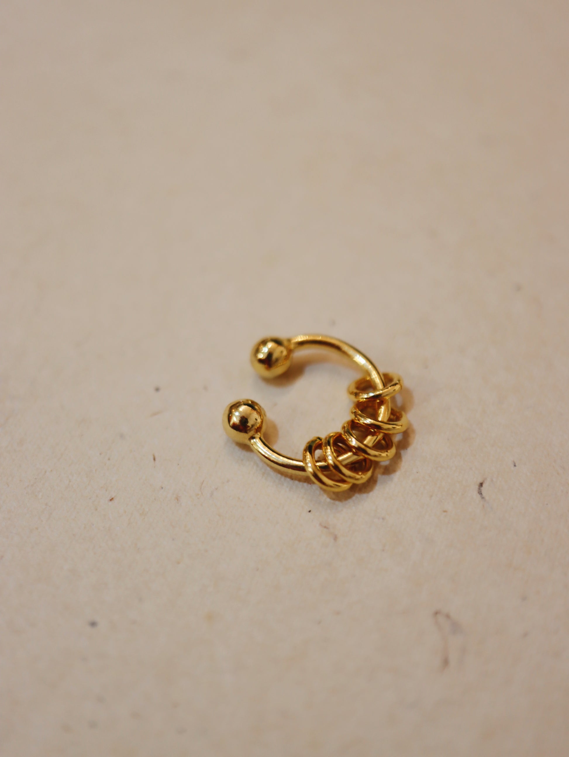 Interlock 925 silver Earcuff