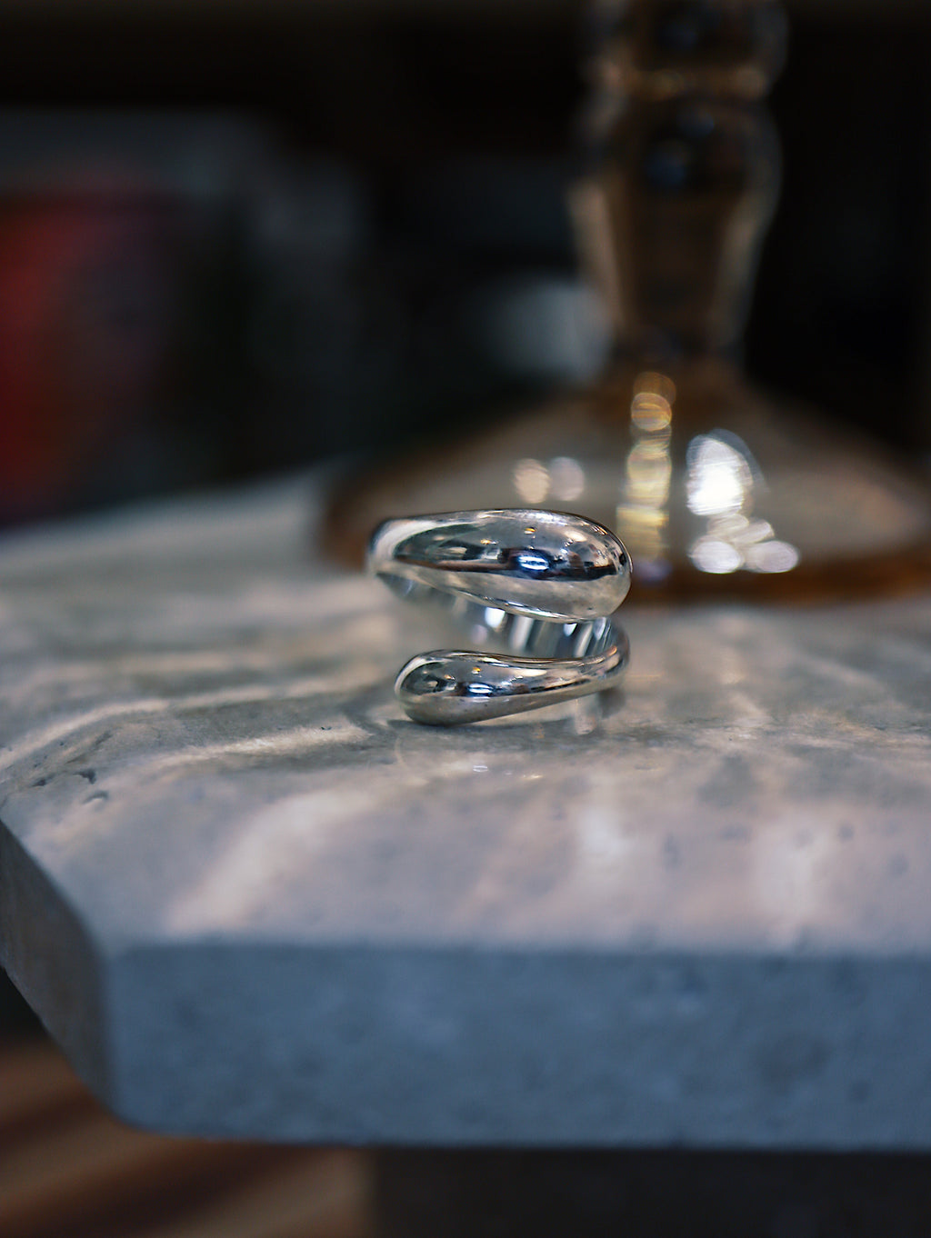 Vortex silver925 pinky ring (free size)