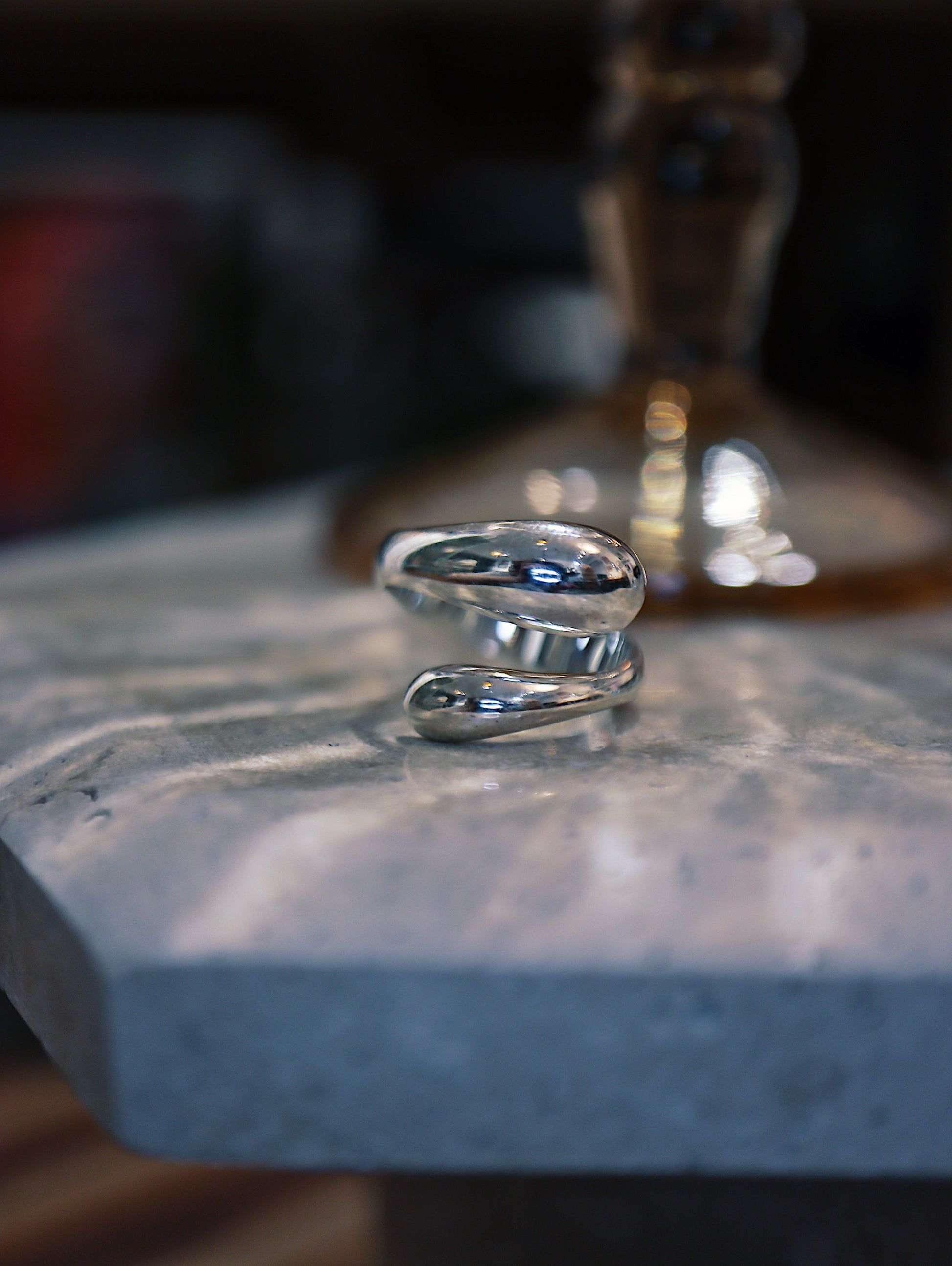 Vortex silver925 pinky ring (free size)