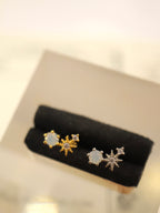 Aura Starburst Surgical Steel Stud Earring Piercing (1pc)