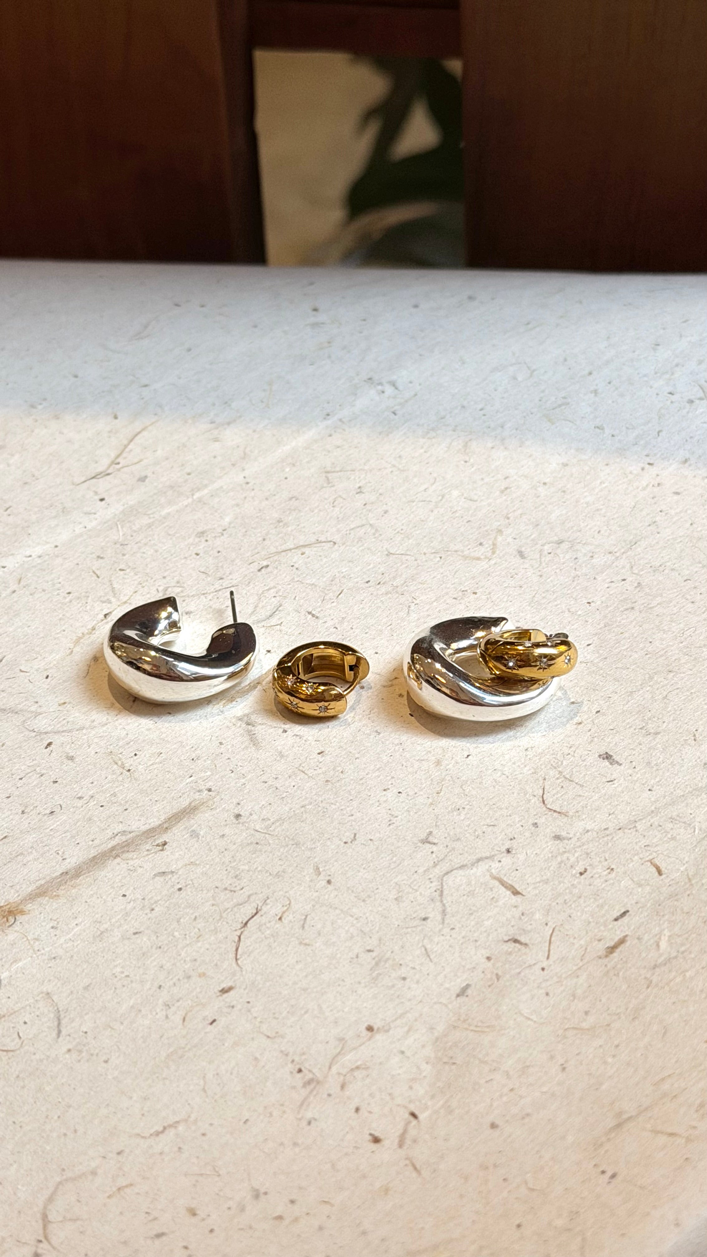 Classic Bold Hoop Earrings