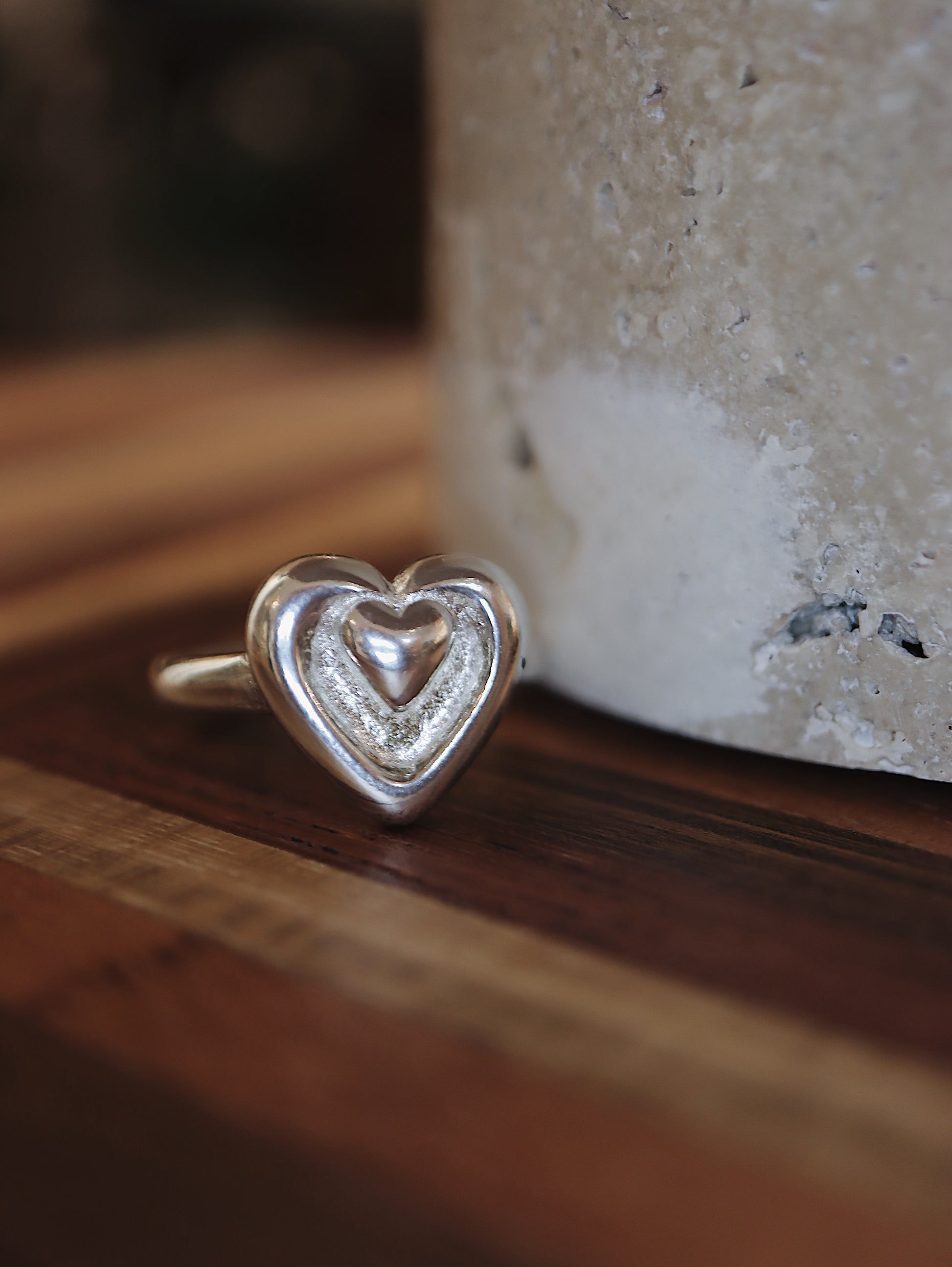 Eterna Heart Shape Silver925 Ring