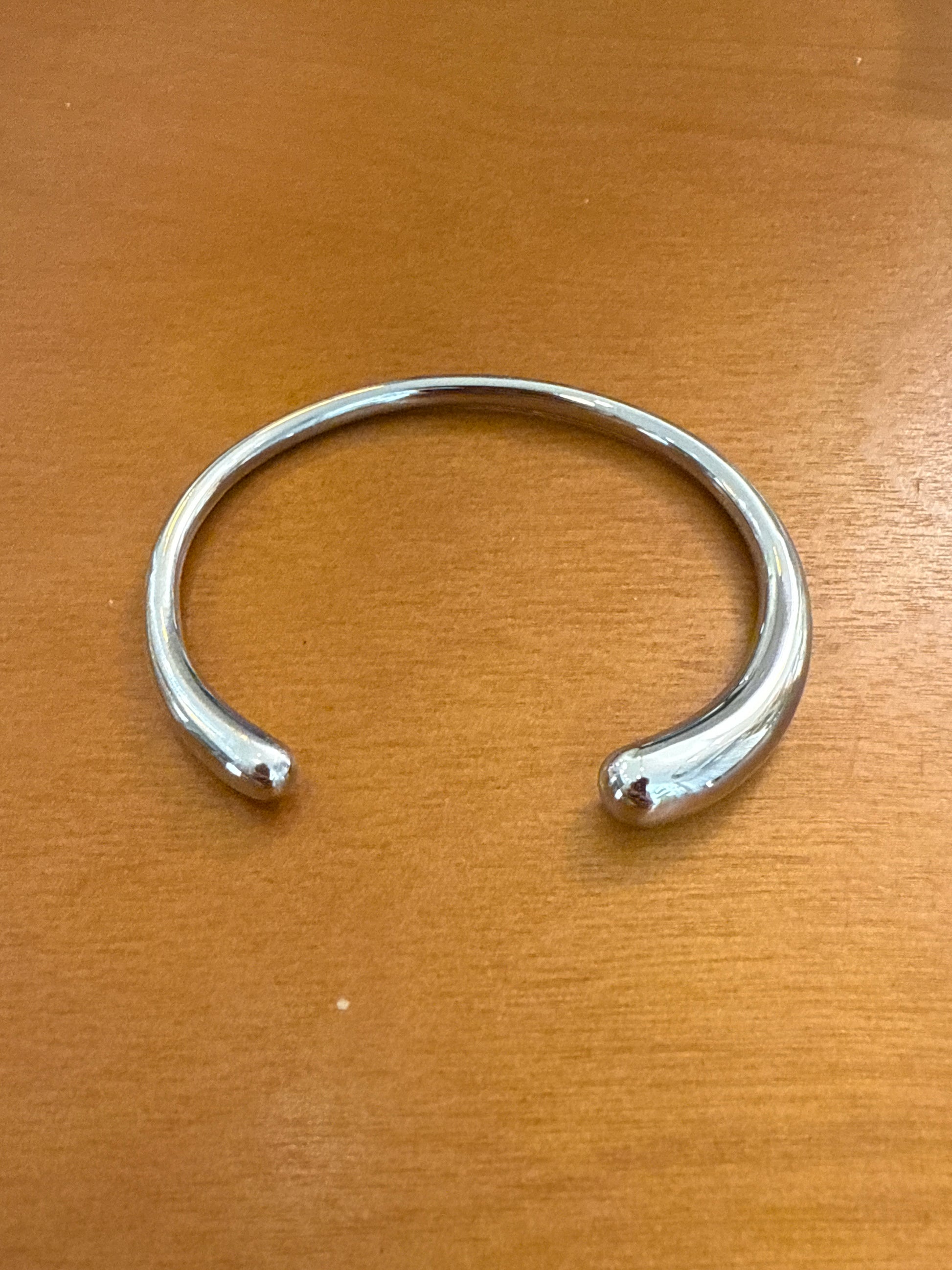 Open size stainless steel bangle