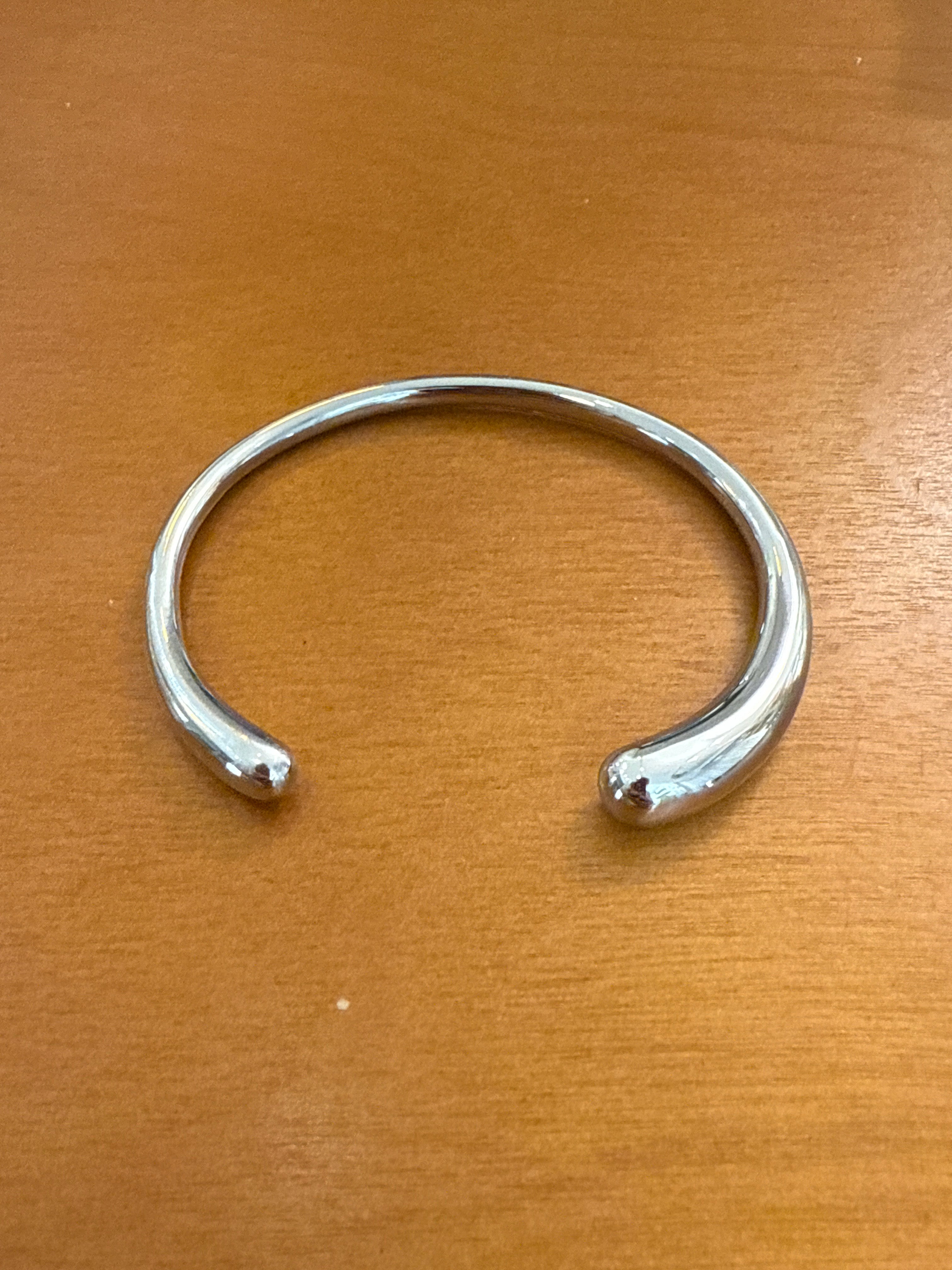 Open size stainless steel bangle