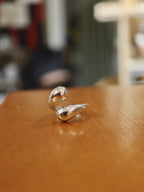 Wrap around stainless steel ring