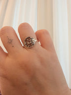 Sol & Luna Eclipse Sterling Silver Ring