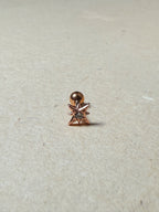Sparkle ✨ cz surgical steel piercing