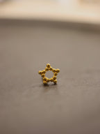 Star stud surgical steel Piercing earring