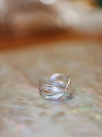 cross 925 silver Earcuff