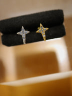 Stella Cross Stud Surgical Steel Piercing (1pc)