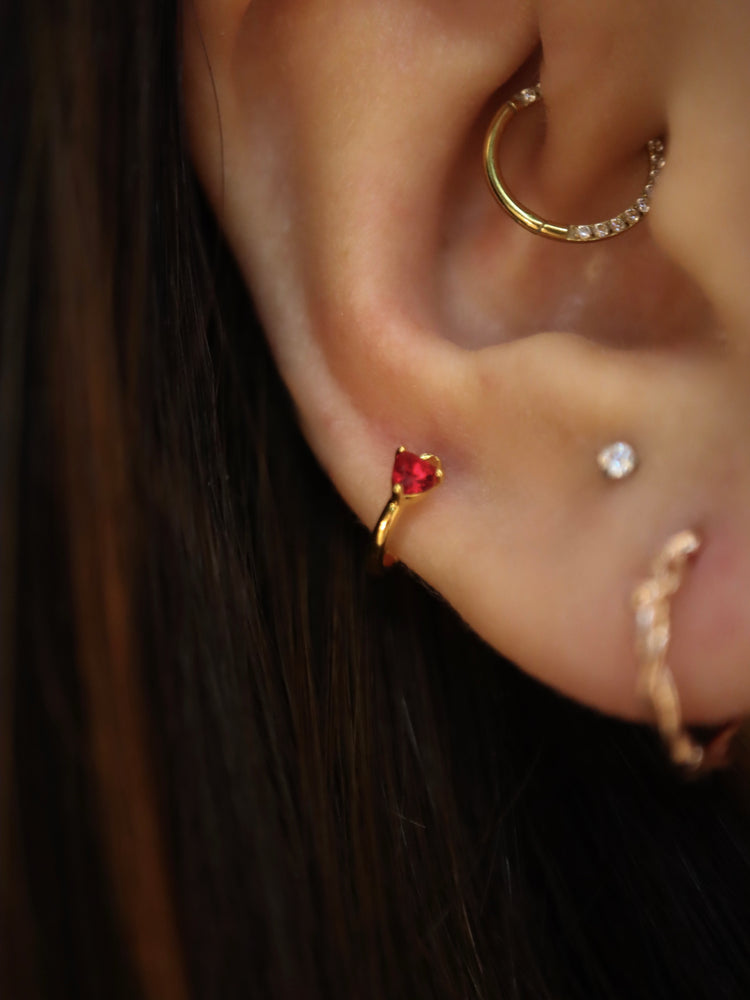 Mini hoop surgical steel 316L piercing