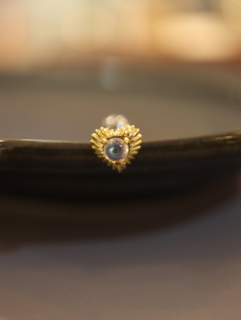 Heart stud surgical steel 316L piercing