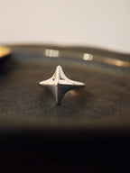 Star Sparkle 925 silver unisex ring