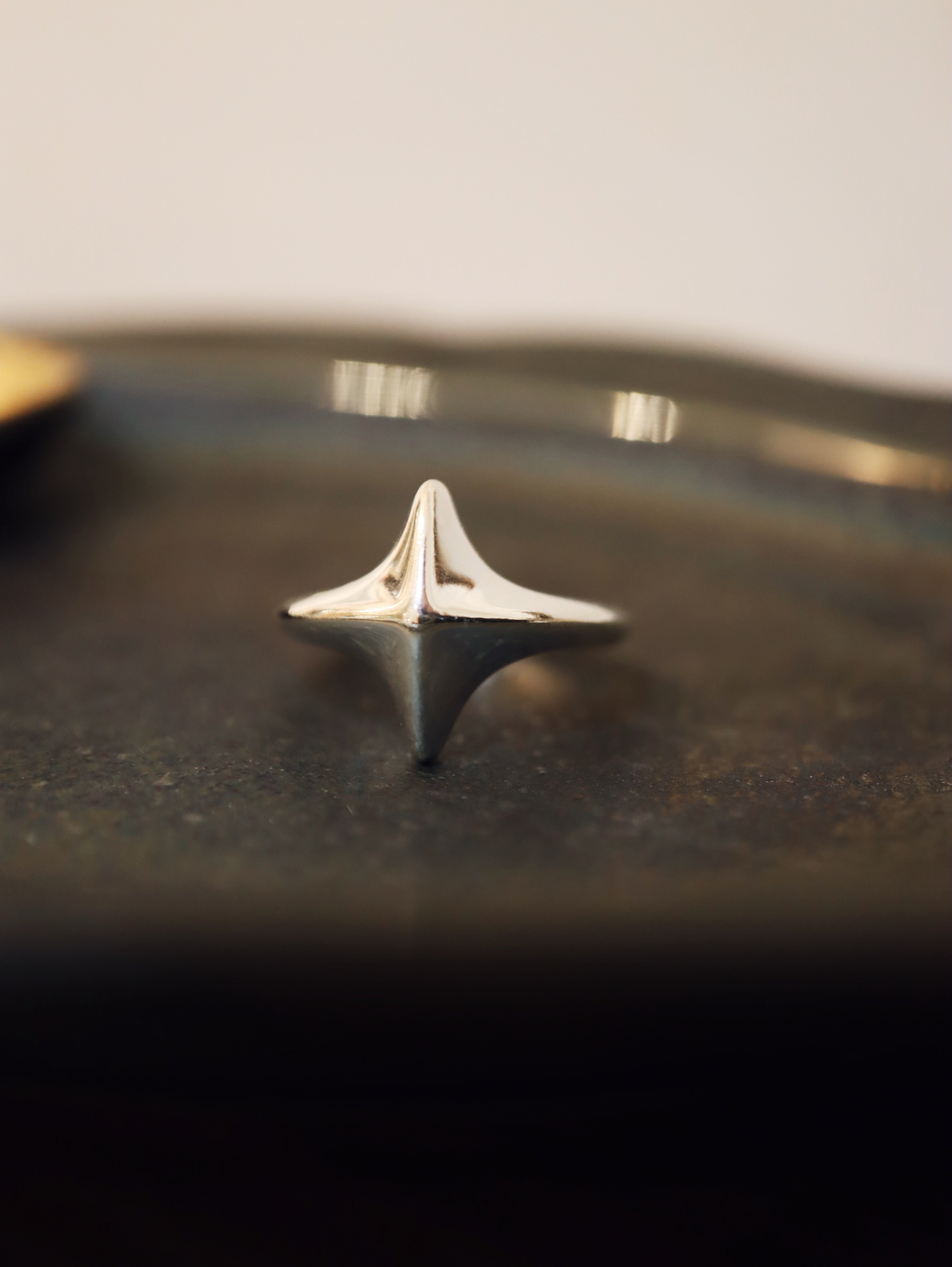 Star Sparkle 925 silver unisex ring