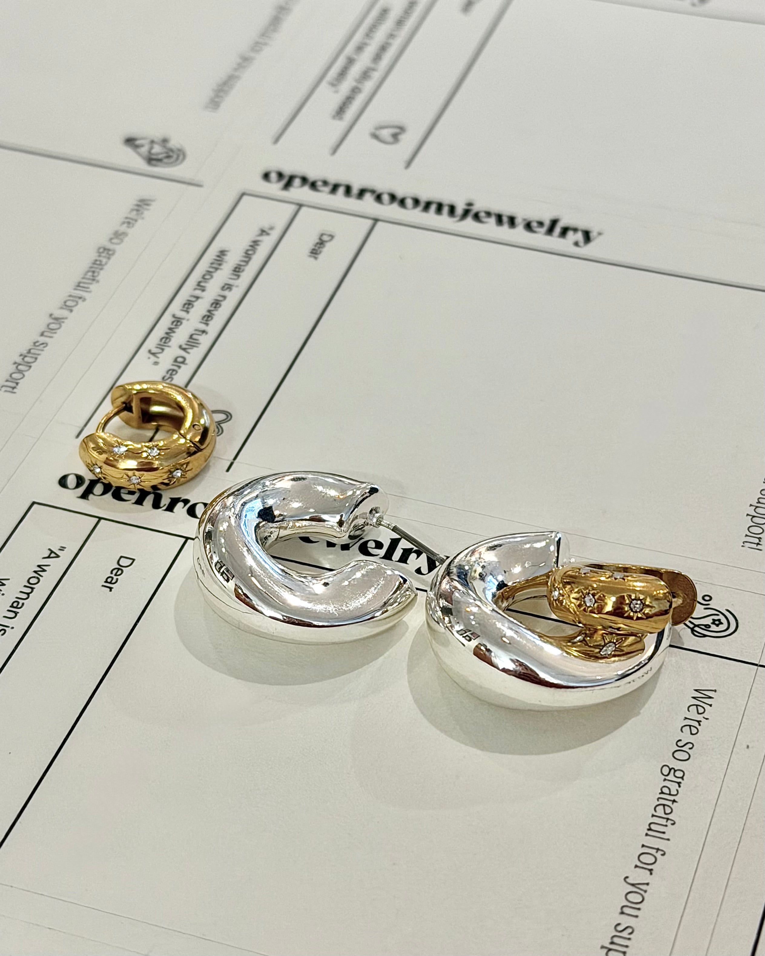 Classic Bold Hoop Earrings