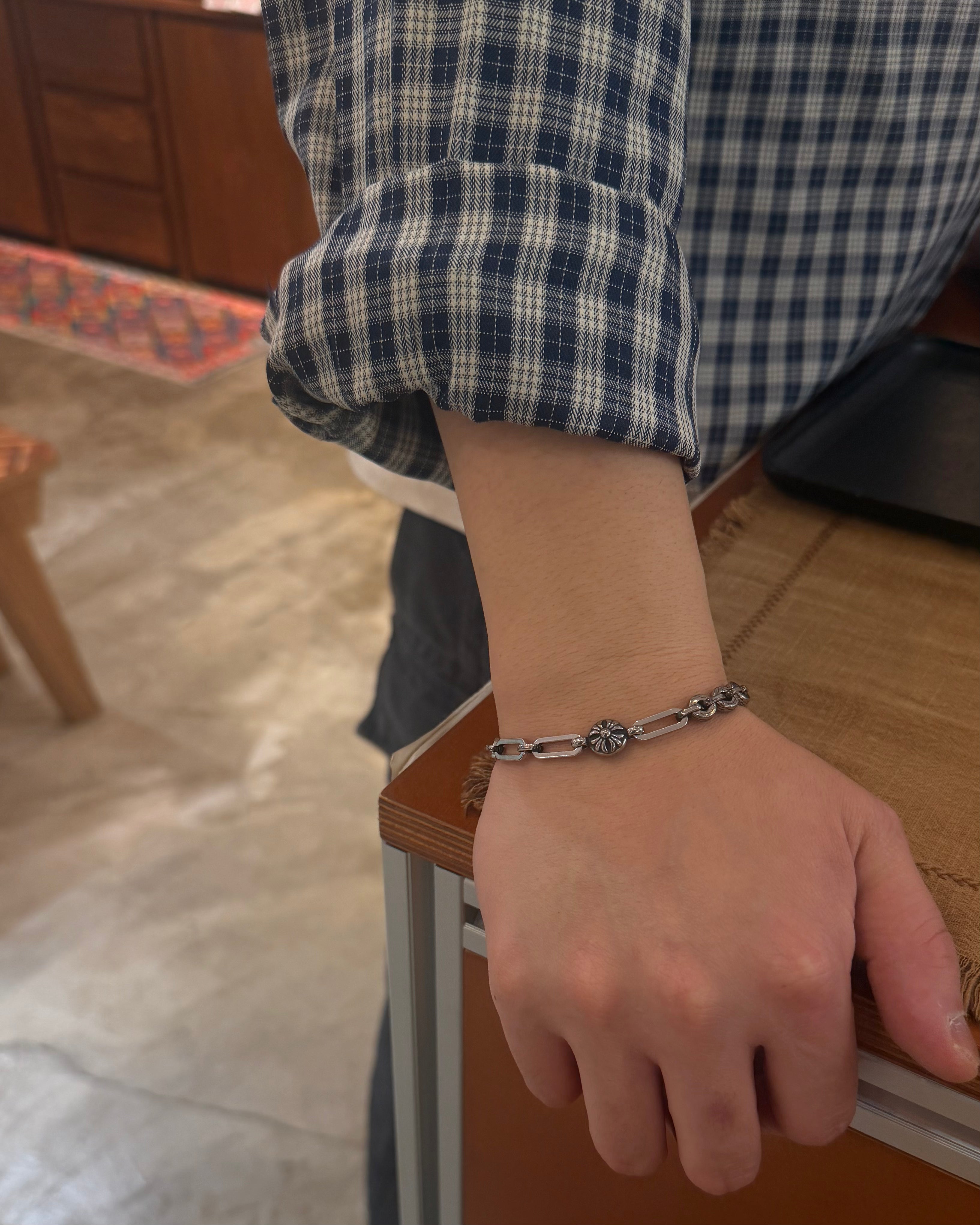 The Gothic Orb Chain Bracelet