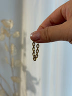 Chain link stainless steel ring