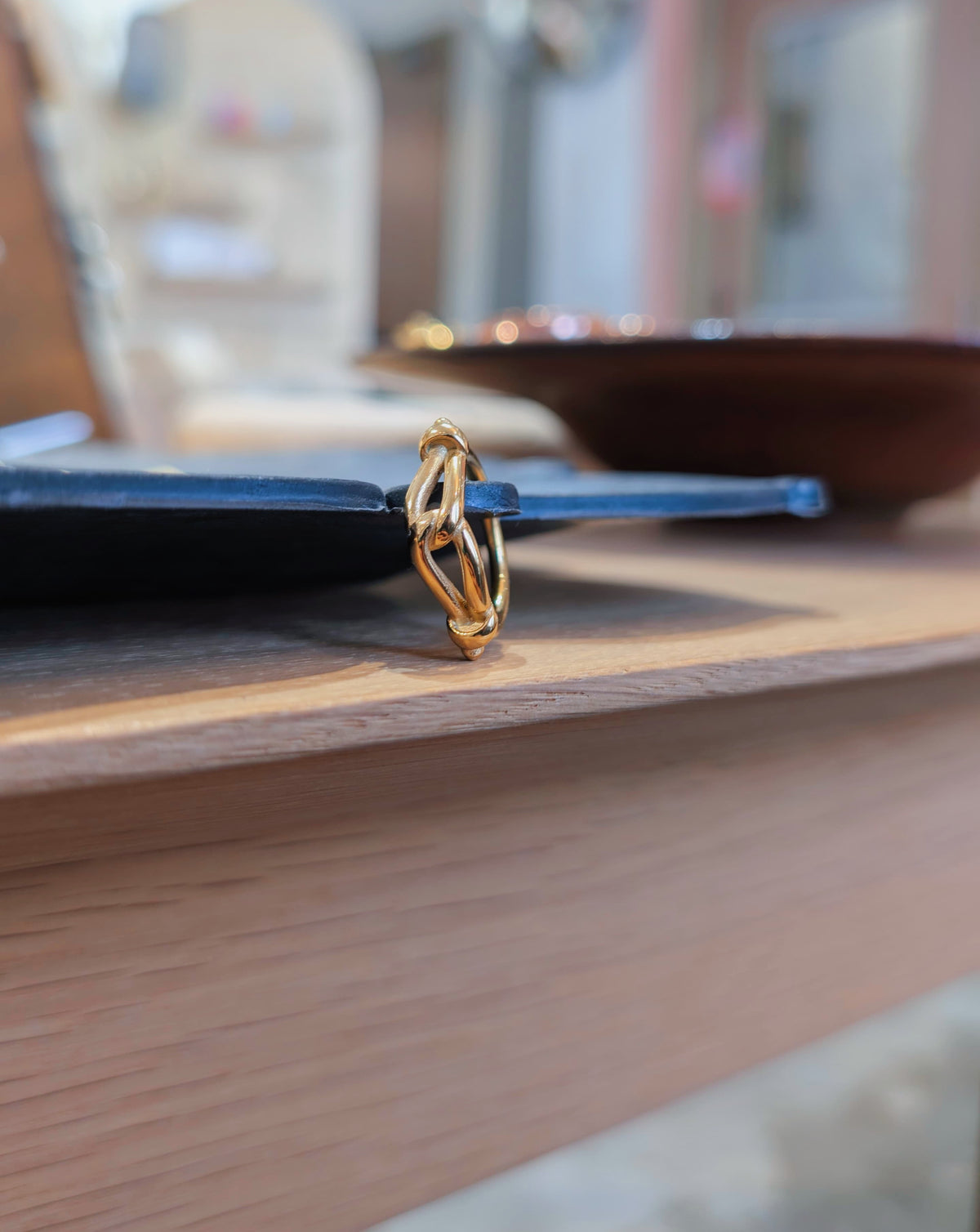 Interlock stainless steel ring