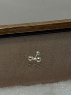 Double dot silver925 piercing (1pc)