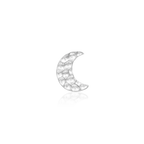 Junipurr Jewelry Hammered Moon - Threadless