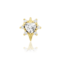 Junipurr Jewelry Cadence White CZ - Threadless