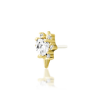 Junipurr Jewelry Cadence White CZ - Threadless