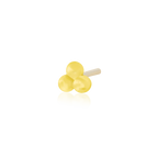 Junipurr Jewelry Gold Tri-bead - Threadless