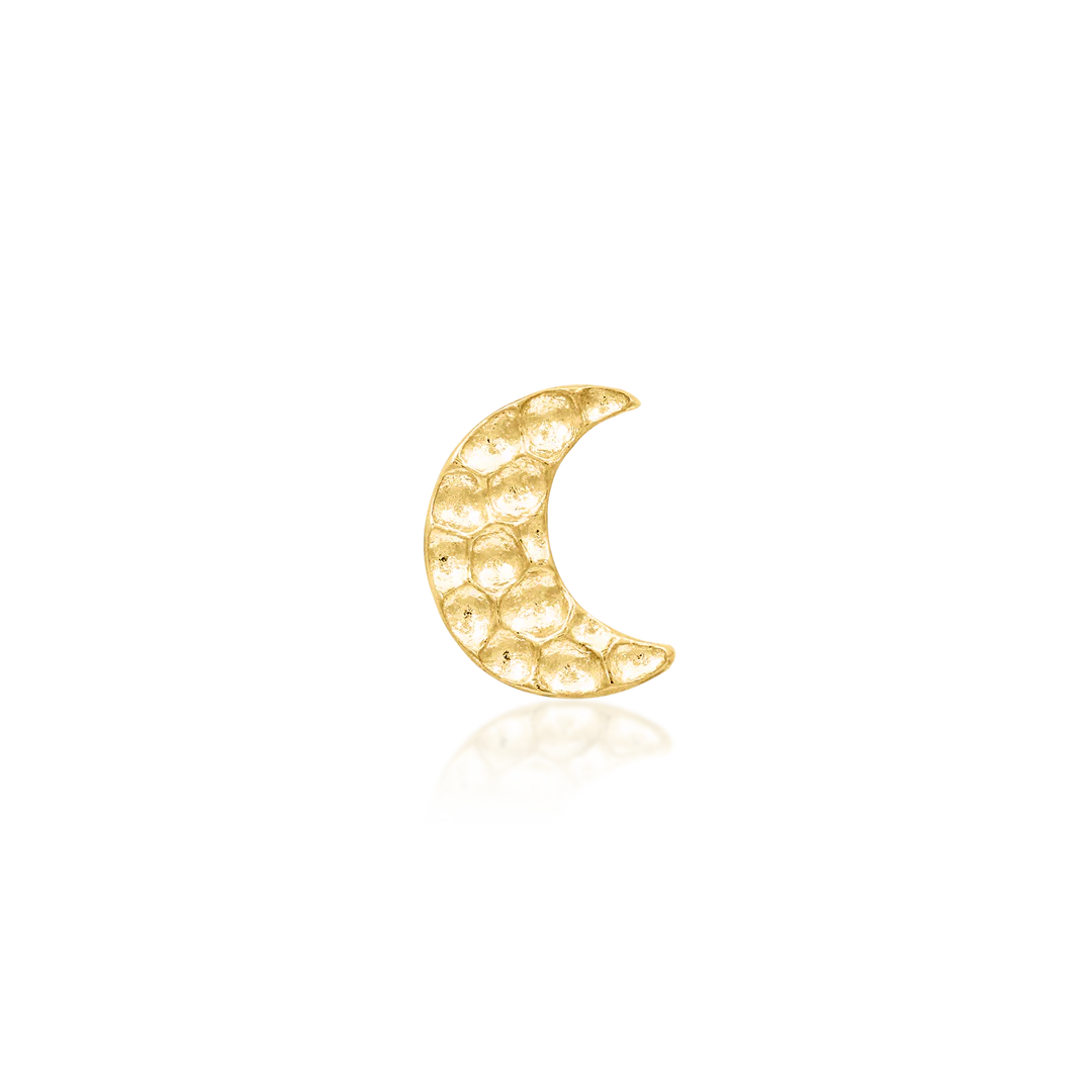 Junipurr Jewelry Hammered Moon - Threadless