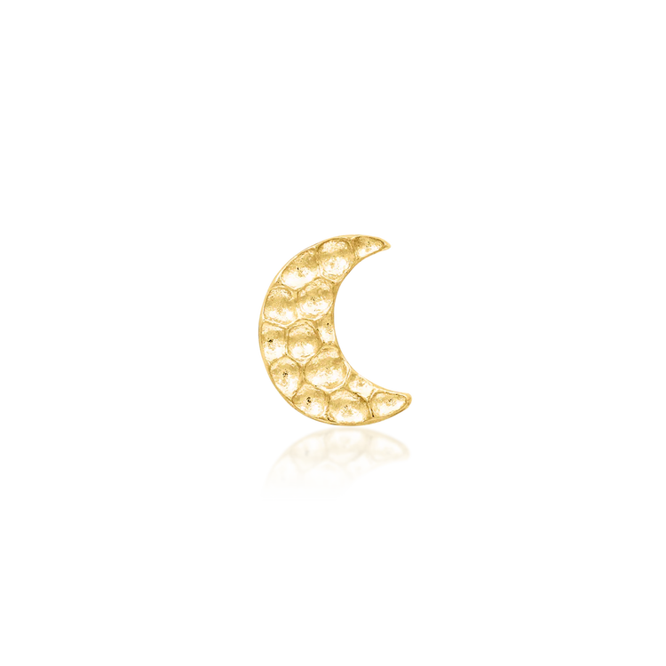 Junipurr Jewelry Hammered Moon - Threadless