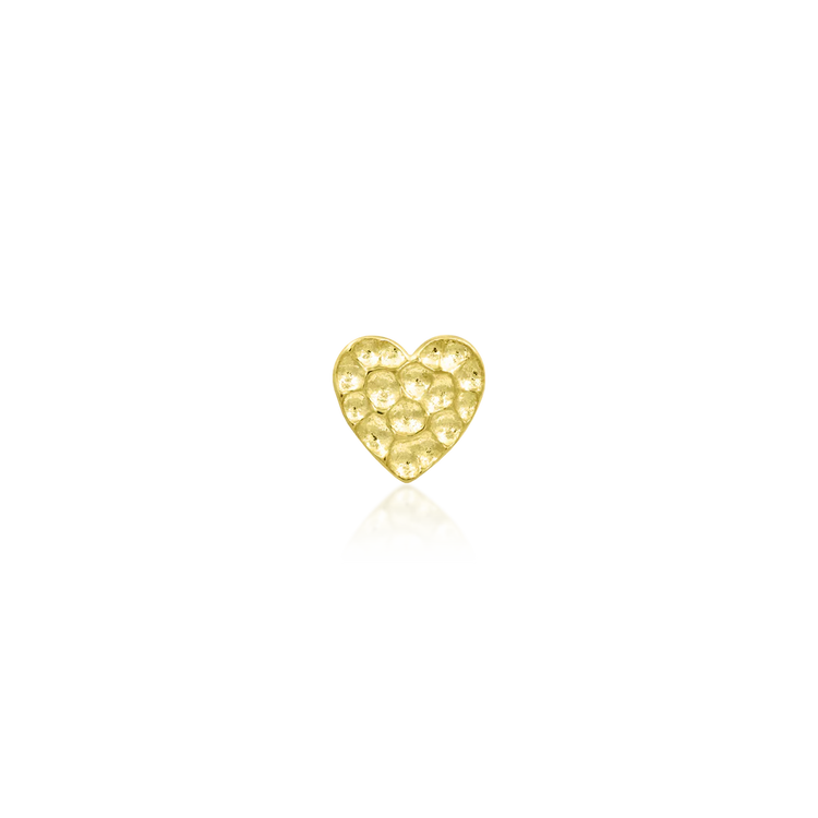 Junipurr Jewelry Hammered Heart - threadless